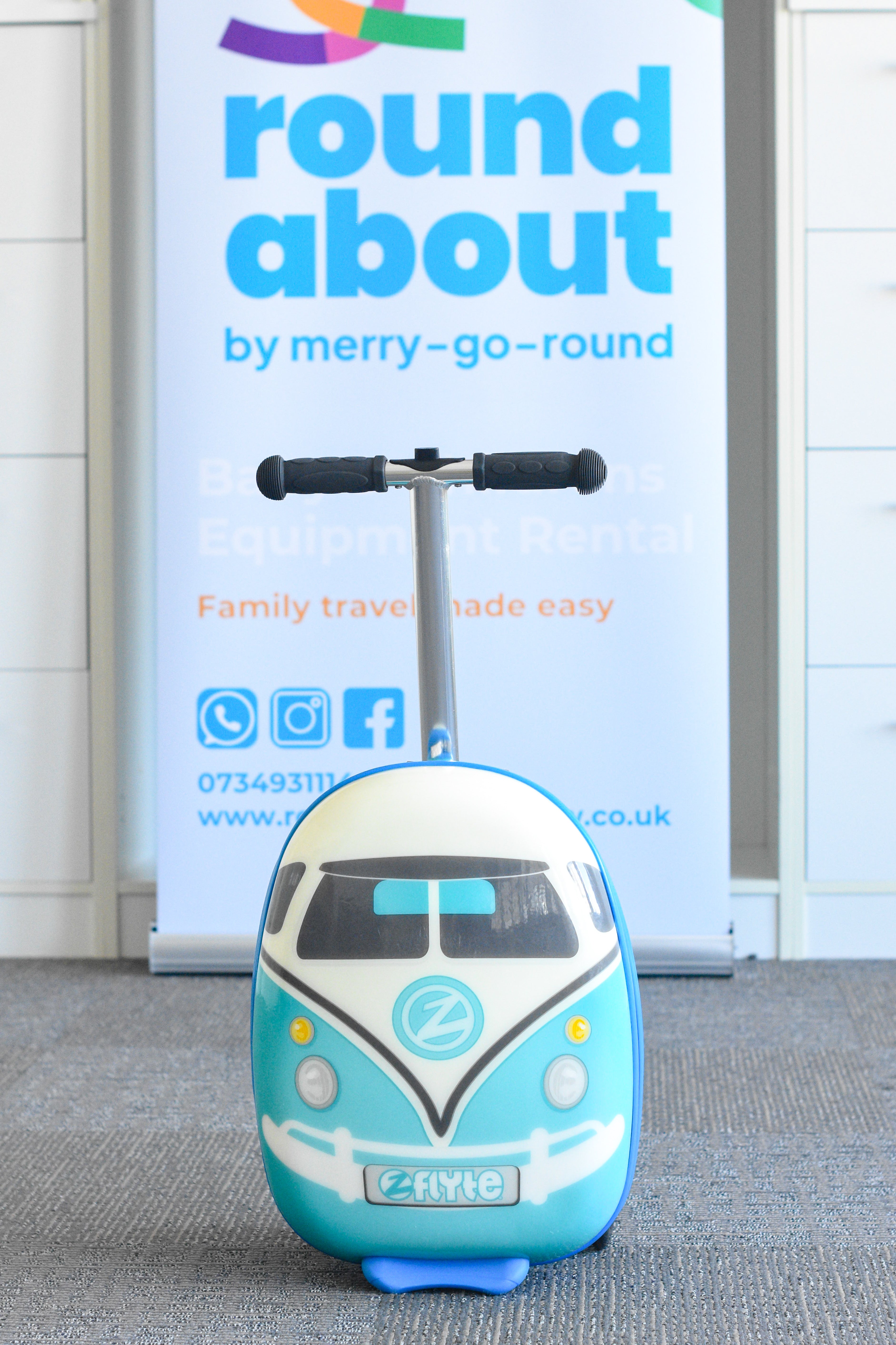 Flyte Luggage Scooter Uk Flyte Midi 18 Inch Fifi The Flamingo