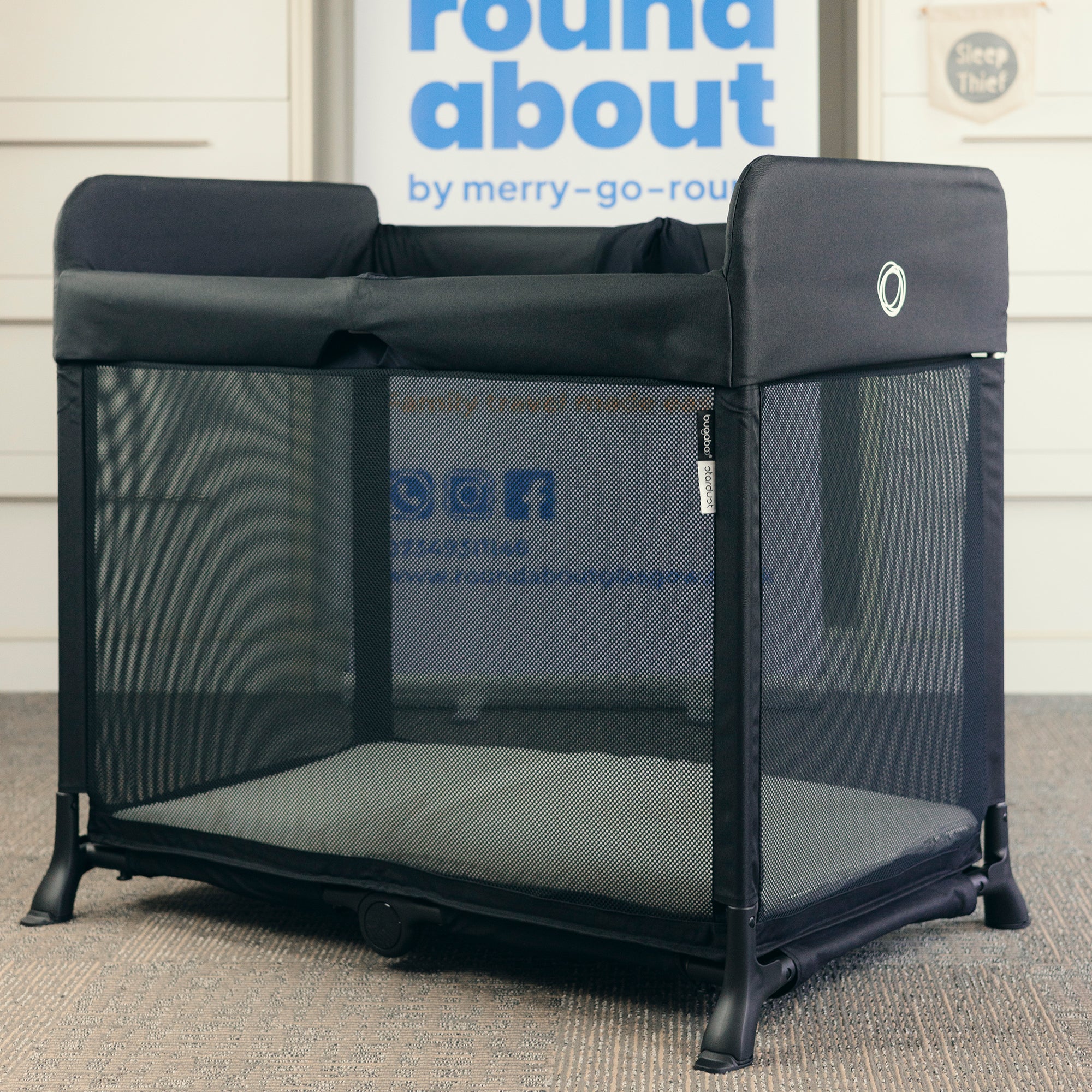 Bugaboo Stardust Travel Cot Rental at Roundabout Glasgow