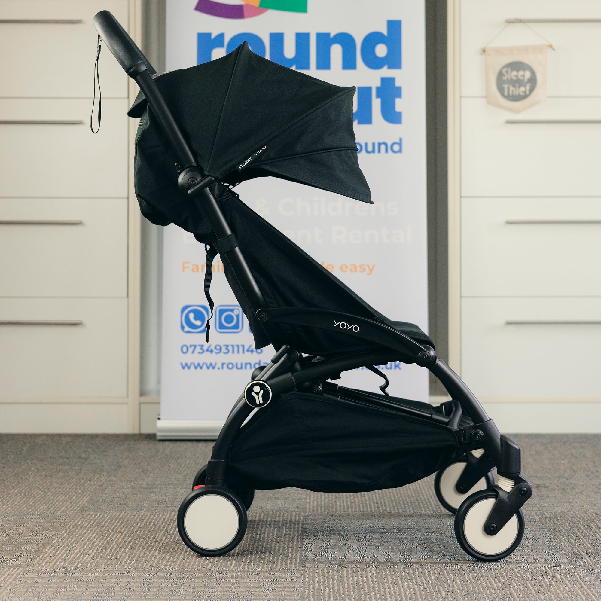Yoyo Stroller Car Seat Babyzen YOYO Connect Frame Black  Elli Junior